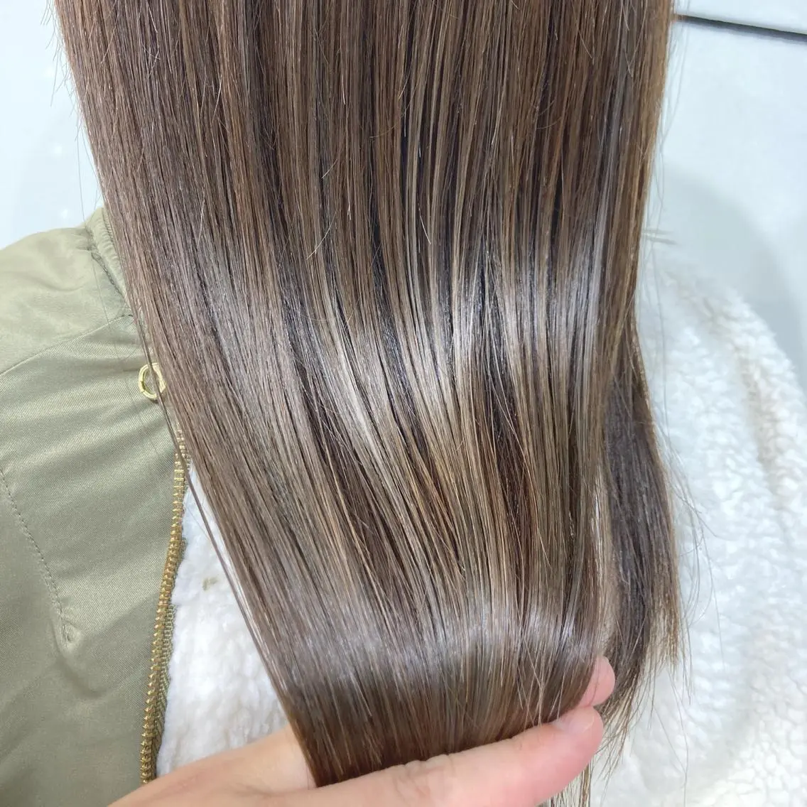 ミディアム カット トリートメント Larry🌼中下 美香のヘアスタイル