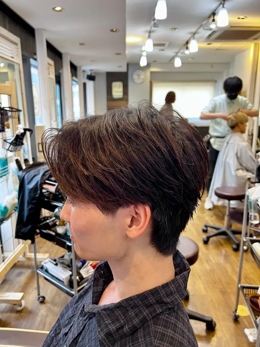 メンズ カット トリートメント 🤩メンズカット/ パーマ山本🤩のヘアスタイル