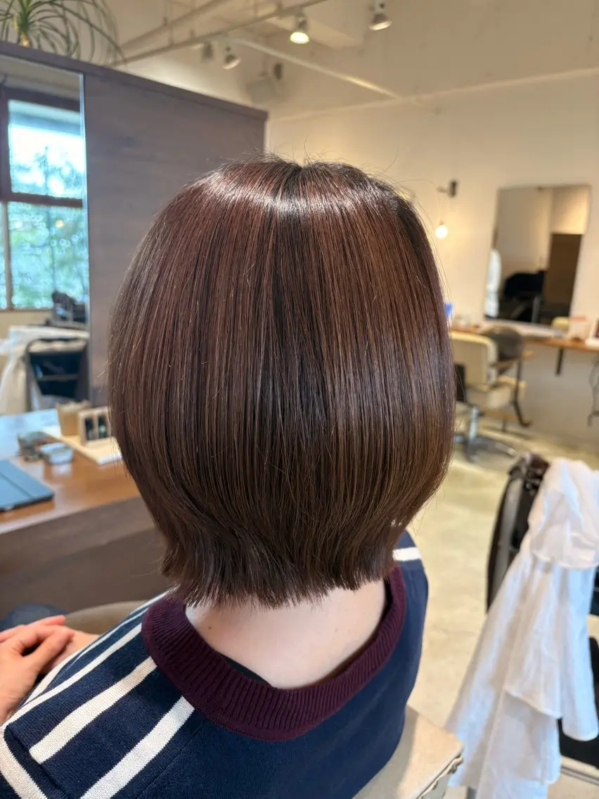 ミディアム dress_ nanamiのヘアスタイル
