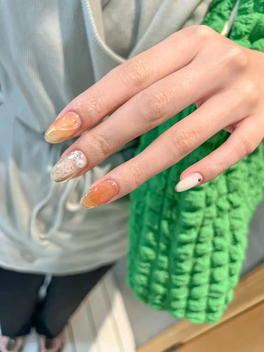 ネイル ハンドネイル ハンドケア emunail あやかのネイルデザイン