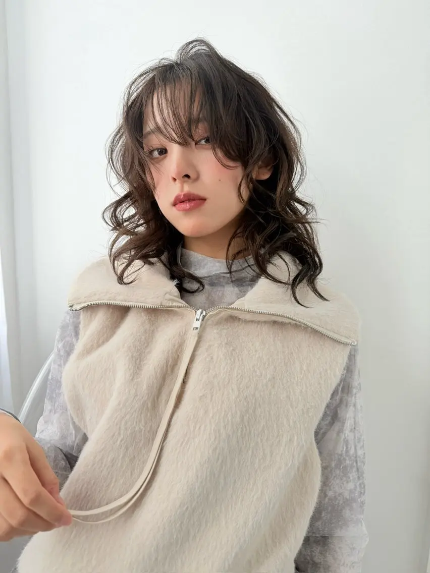 似合わせカット+髪質改善カラー+Aujuaトリートメントの写真