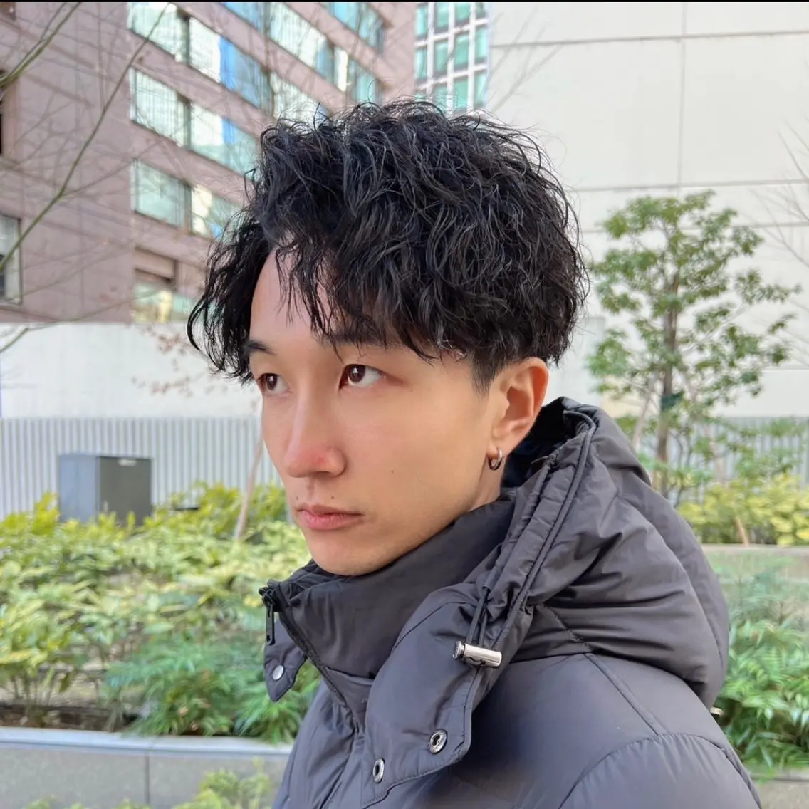 ショート パーマ メンズ Mizuki Yajimaのヘアスタイル