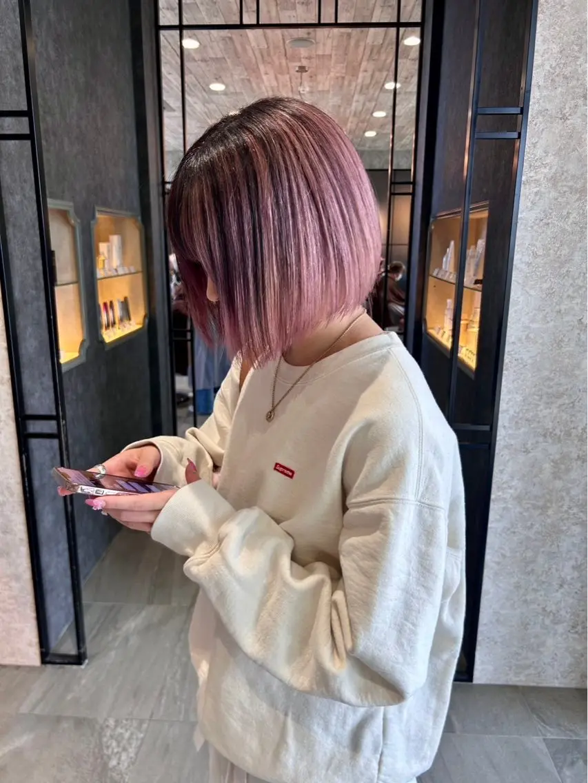 カラー Earth中野山後藤 陸沙のヘアスタイル