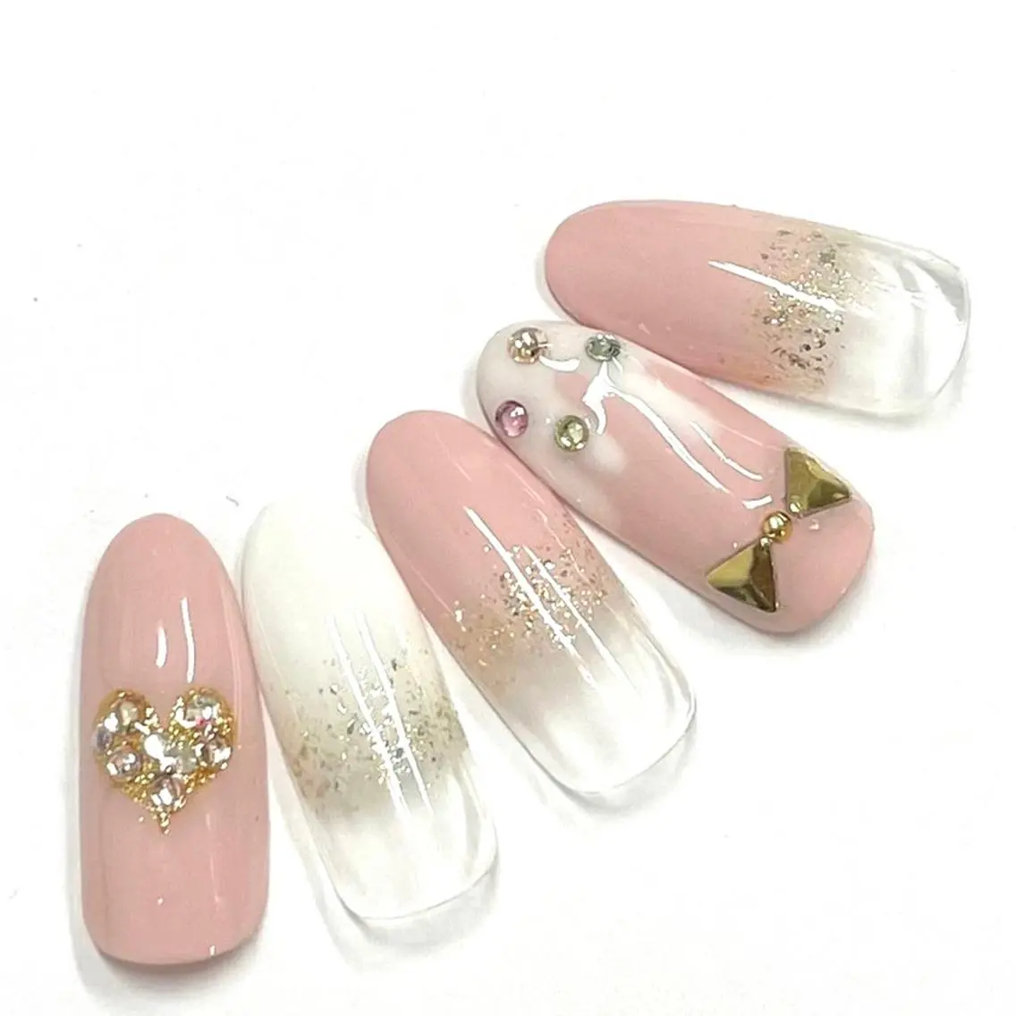 ネイル バレンタイン ハンドネイル フットネイル NailBeauty コルンのネイルデザイン