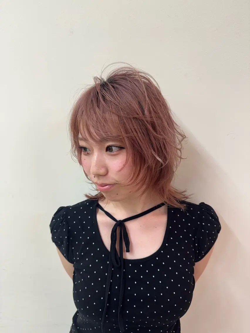 ミディアム カット レイヤー職人・ 似合せ美容師そうまのヘアスタイル