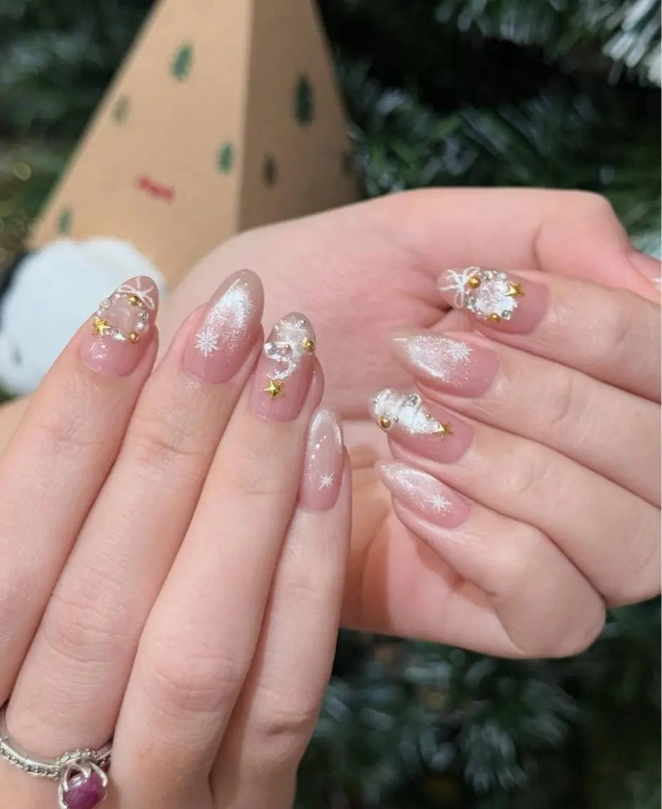 ネイル 韓国ネイル ワンホンネイル Kawaii _Nailのネイルデザイン