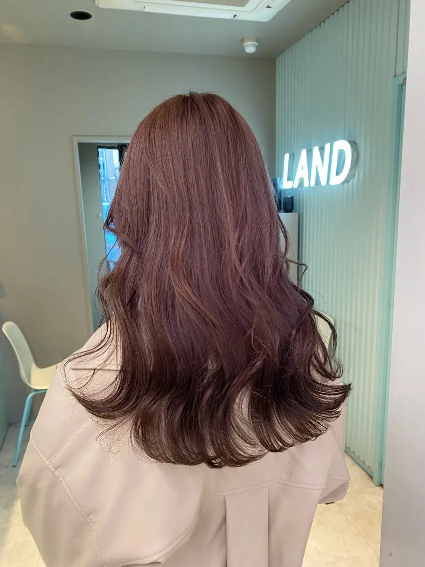 セミロング ケアブリーチ🌟 ♢WATARU♢のヘアスタイル