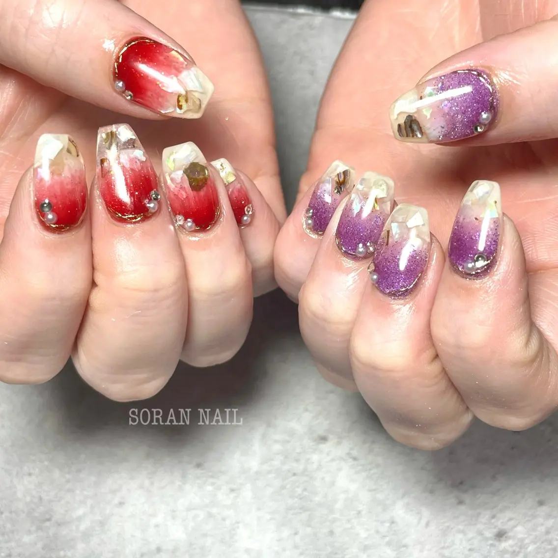 ネイル ハンドネイル soran nailのネイルデザイン
