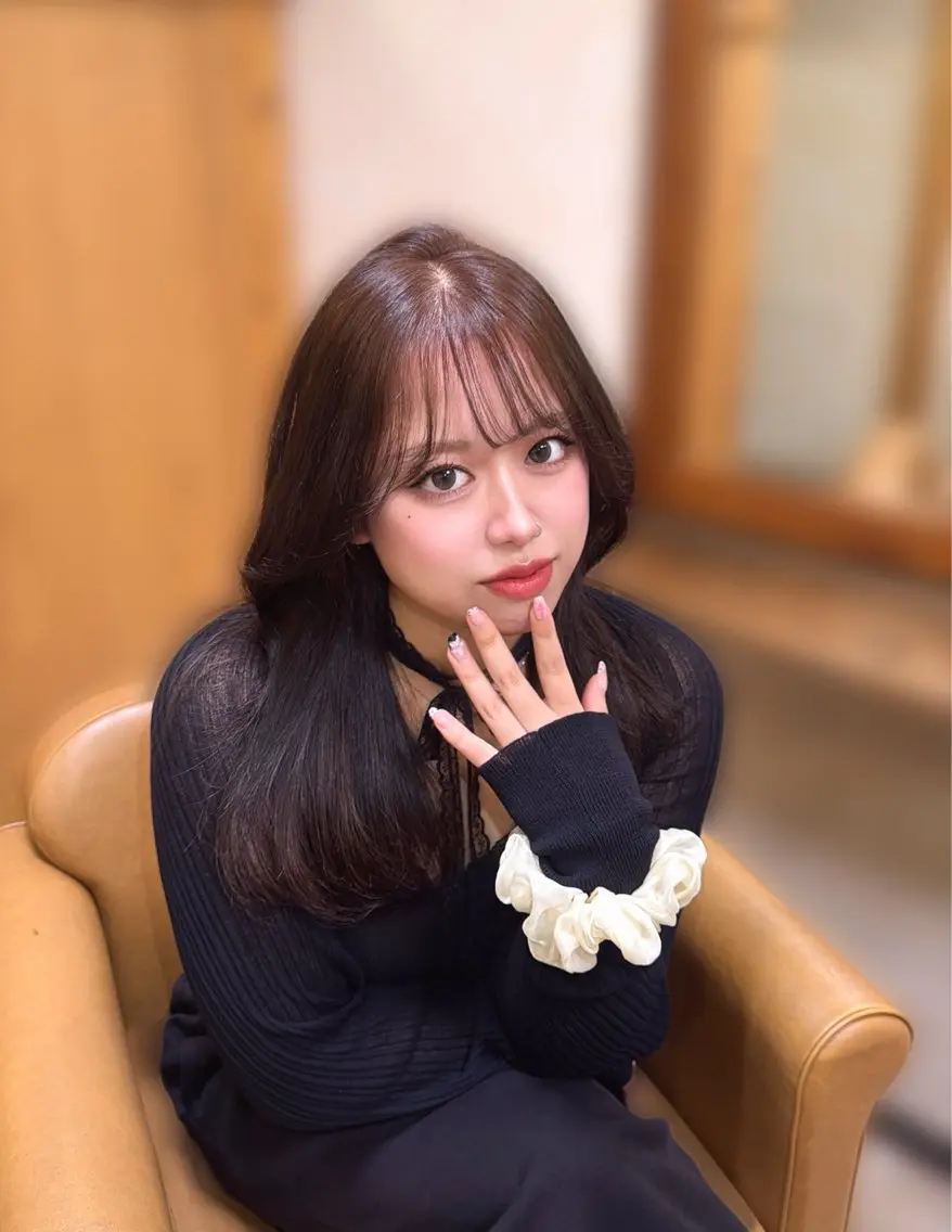 ロング ヘアカラー moremuu 舞桜🤍🫧のヘアスタイル