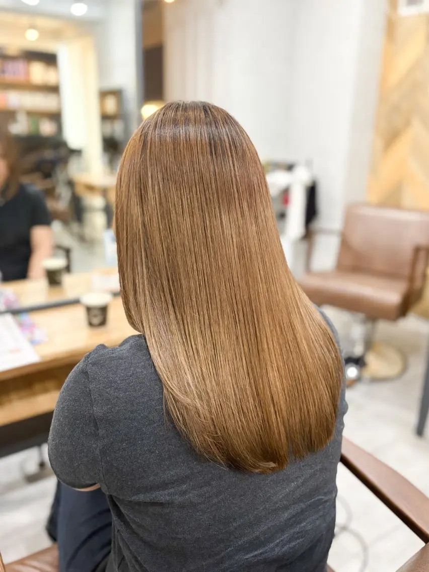 ロング トリートメント suzuka🌿 レイヤー/艶カラーのヘアスタイル