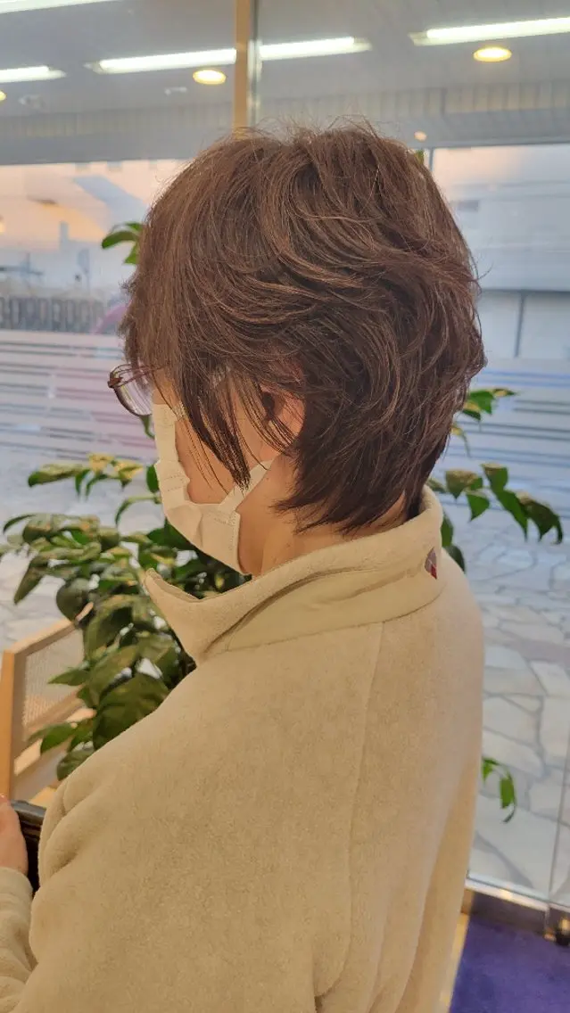 ショート ショートヘア 山内 佐江子のヘアスタイル
