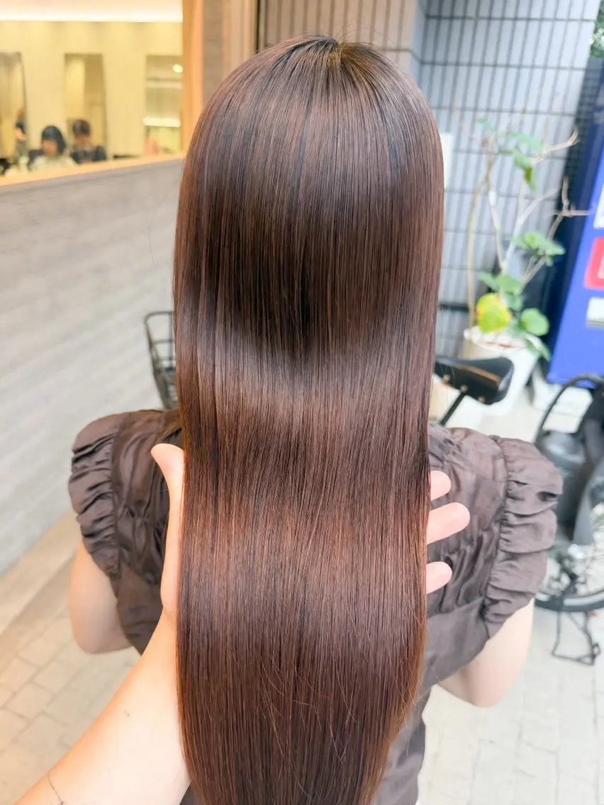 ロング カラー 艶髪×透明感カラー /cocoのヘアスタイル
