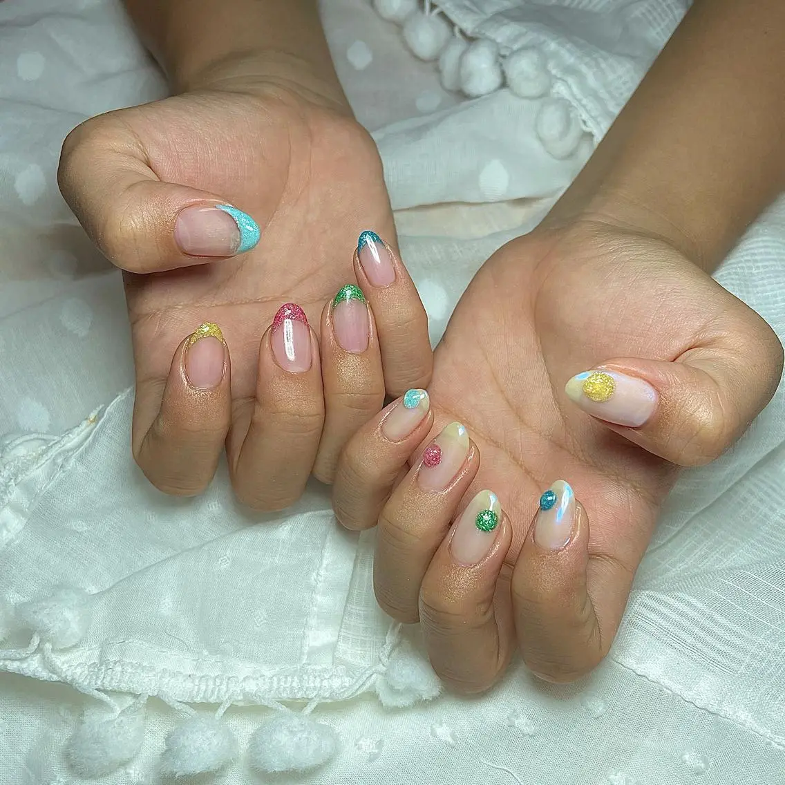 ネイル 持ち込み ハンドネイル Nailsalon BLOOM🌷 山崎のネイルデザイン