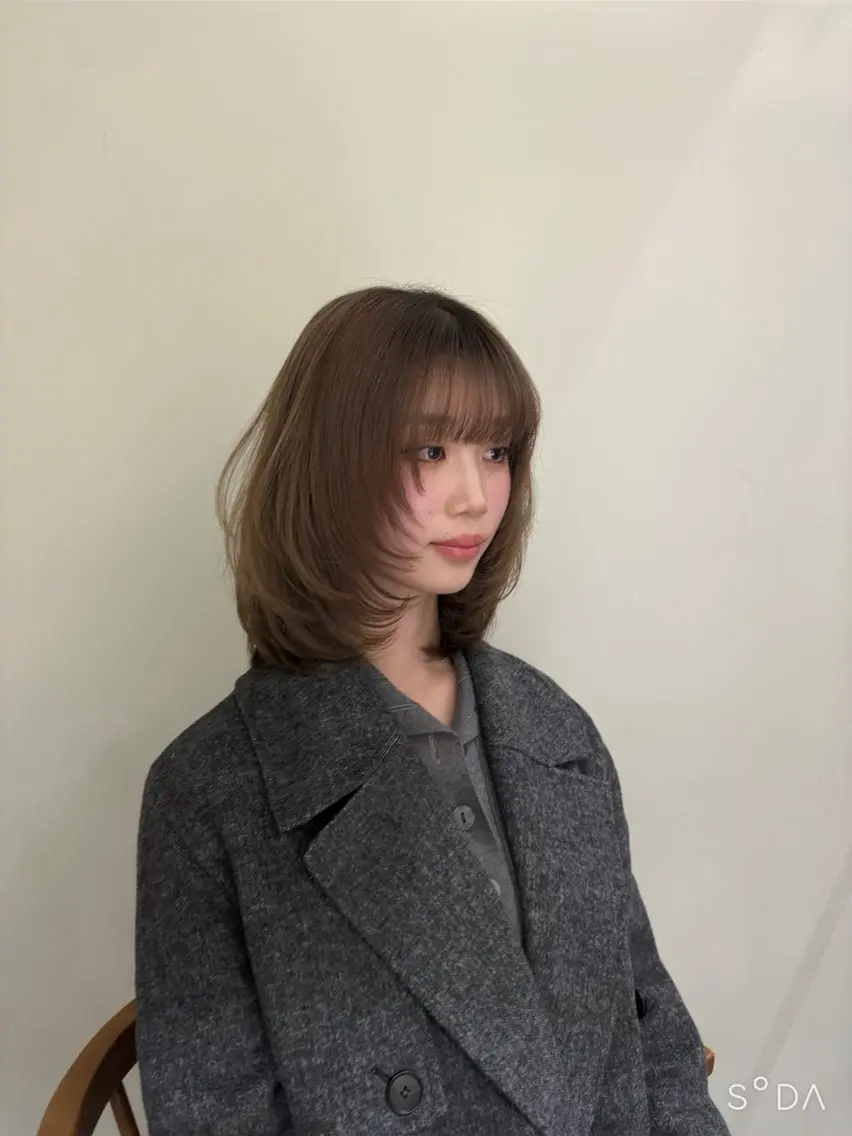 ロング カラー カット トリートメント 表参道/似合わせ レイヤー/ryoのヘアスタイル