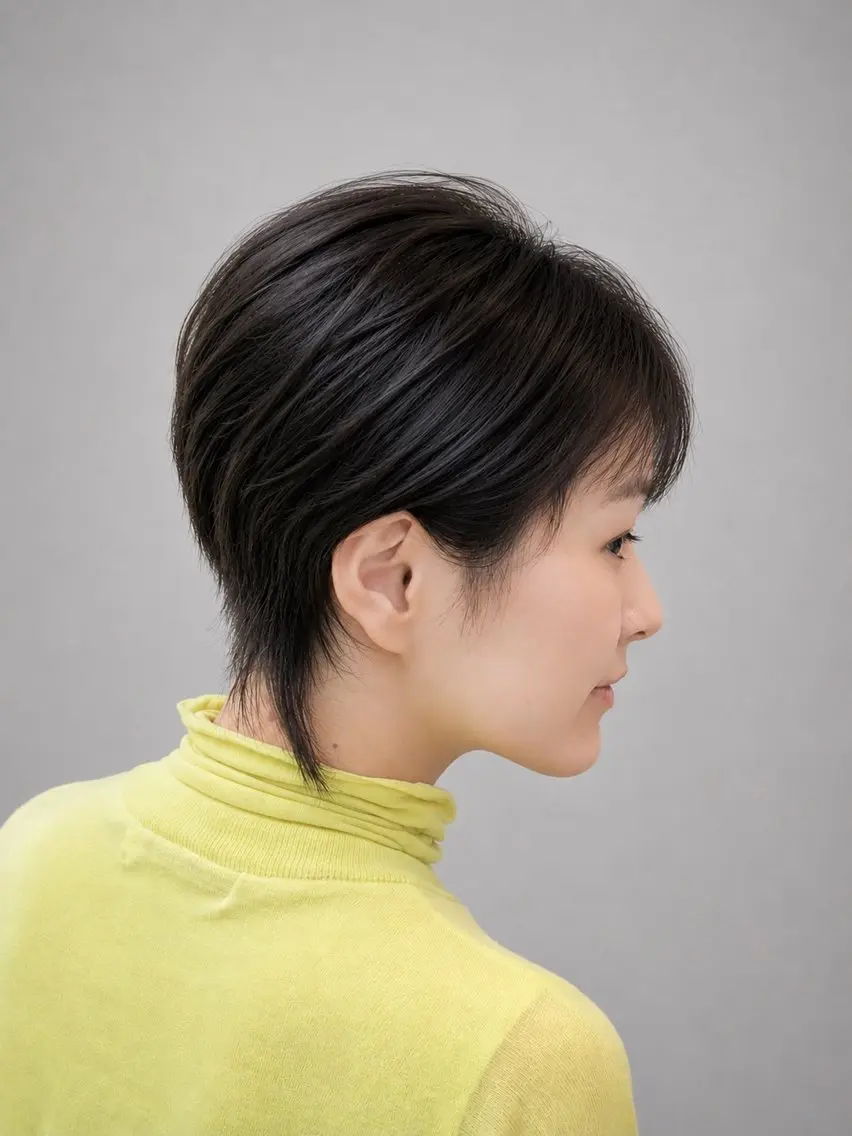 ショート カラー au美容室 栄矢場町のヘアスタイル