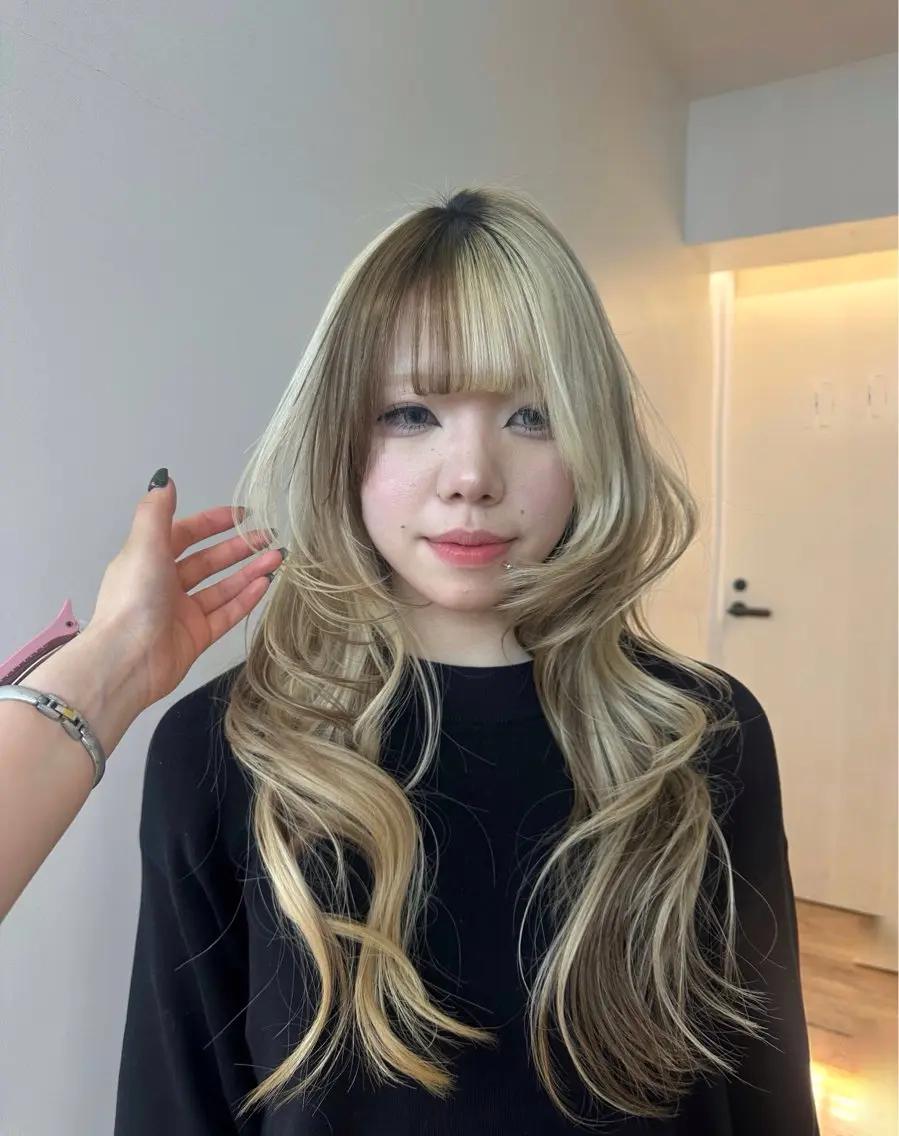 カラー ハイトーン特化 pepe🎀のヘアスタイル