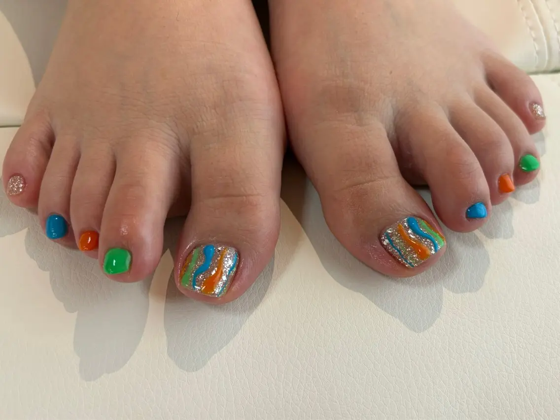 ネイル フットネイル Nona NAILのネイルデザイン