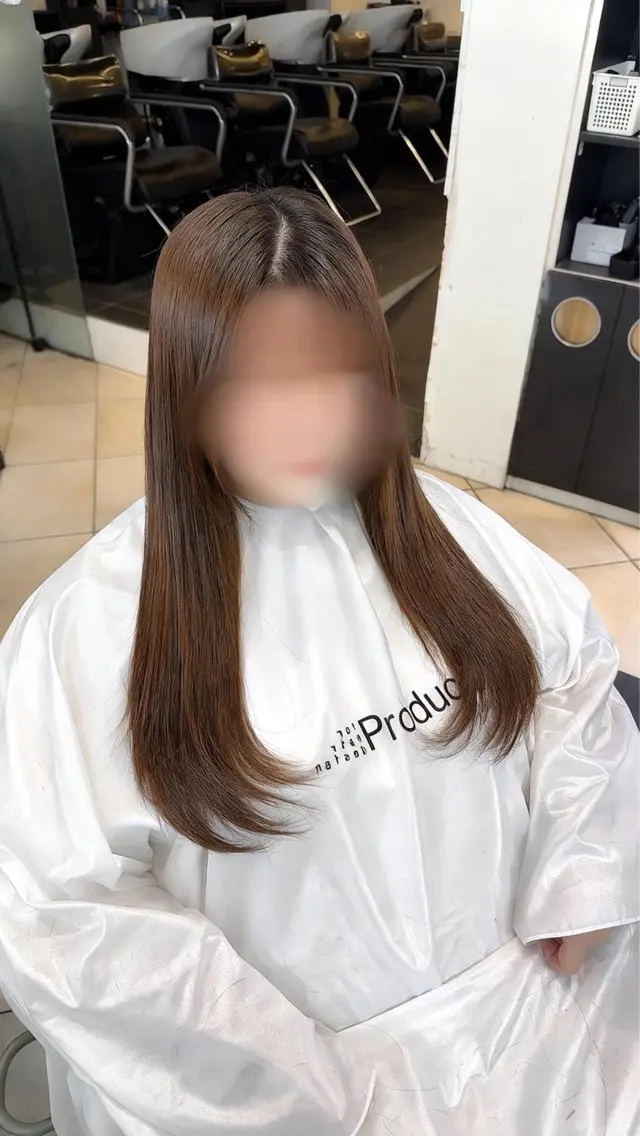 ロング レイヤーカットモデ ル募集中❄️横田のヘアスタイル