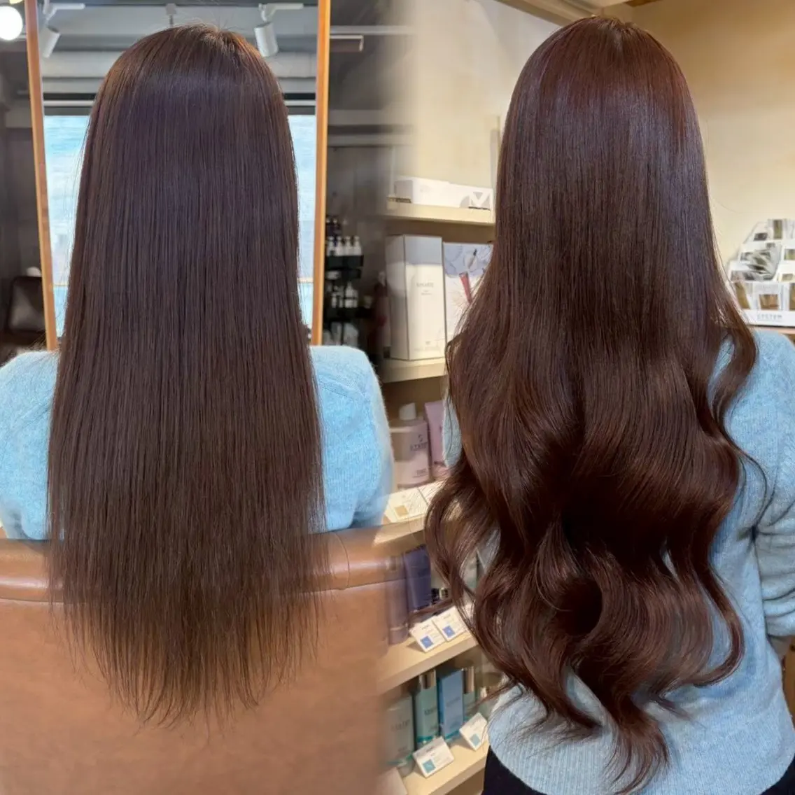 ロング エクステ ロング ANKH CROSS 🍒SHIANのヘアスタイル
