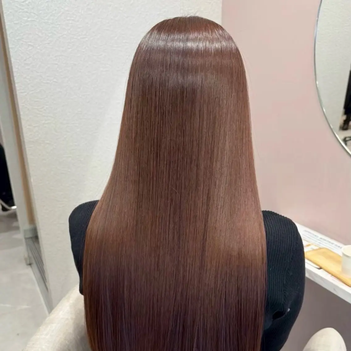 ロング 🖤韓国風カラー🩷 /ツヤ髪✨️はるかのヘアスタイル