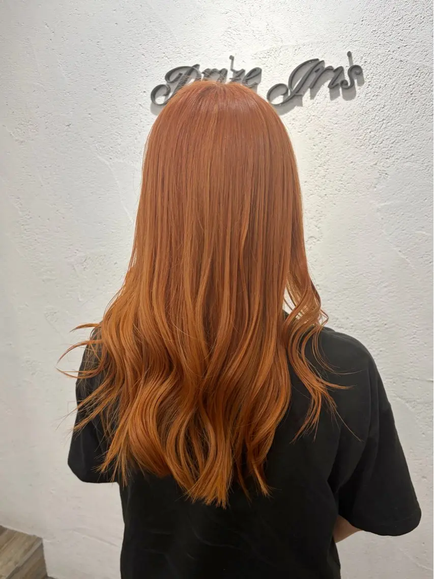 ロング カラー ブリーチ 透明感カラー グラデーションカラー ハイライトカラー ハイトーンカラー カット ヘアカラー トリートメント 韓国レイヤー🦋 ブリーチtomokoのヘアスタイル
