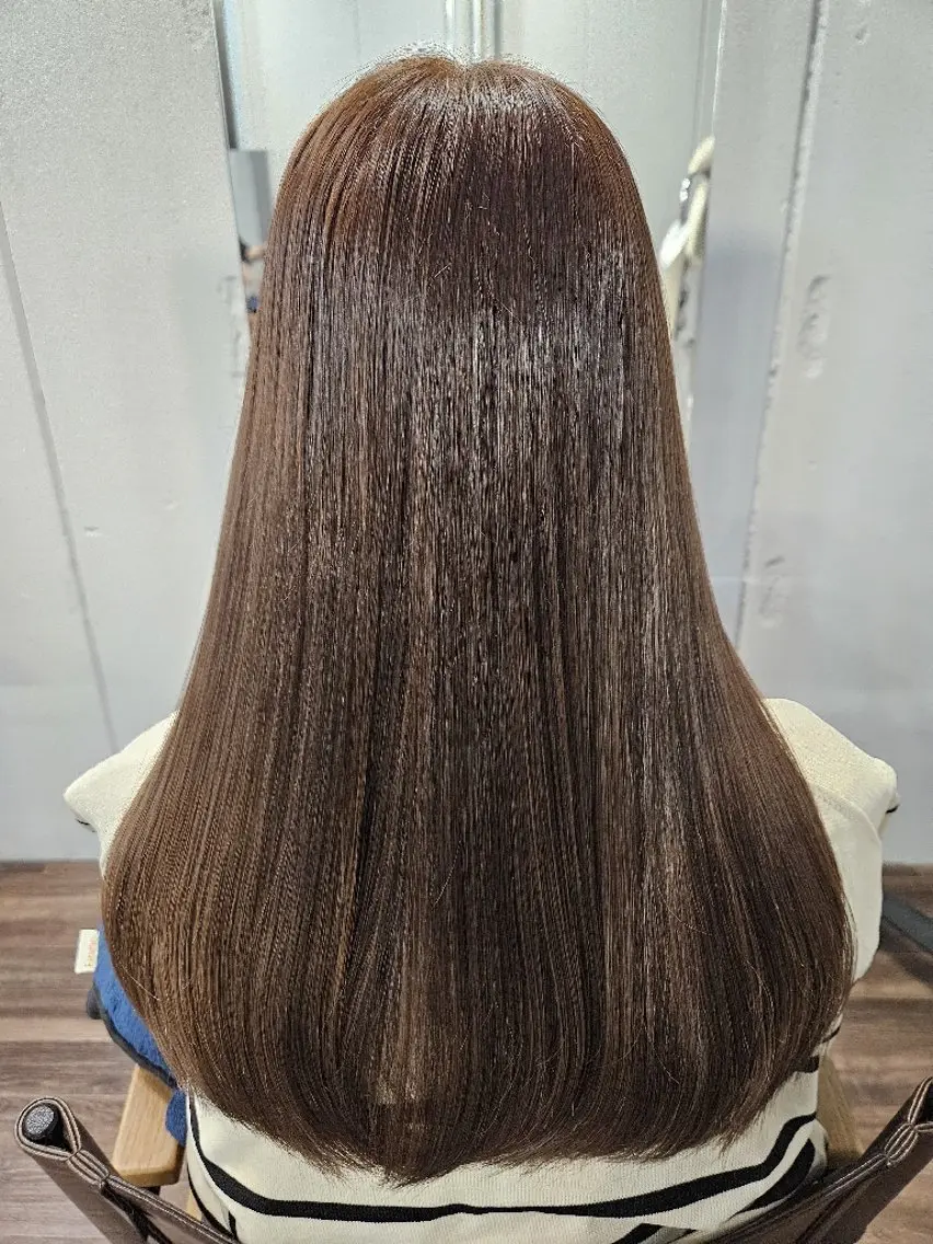 ロング カラー ロング トリートメント 酸熱トリートメント トリートメント terra✂️川嶋 大輔のヘアスタイル