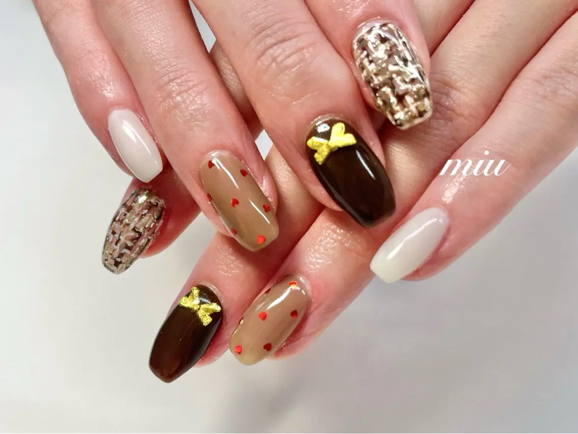 ネイル ハンドネイル miu nail 🐾mihoのネイルデザイン