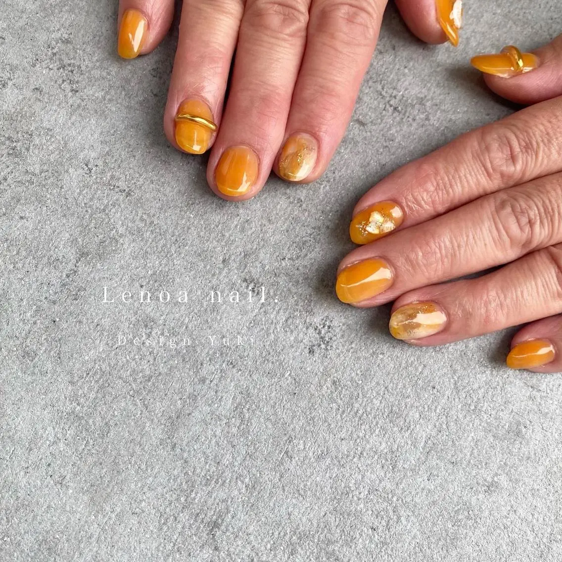 ネイル ハンドネイル Tielu Yukiのネイルデザイン