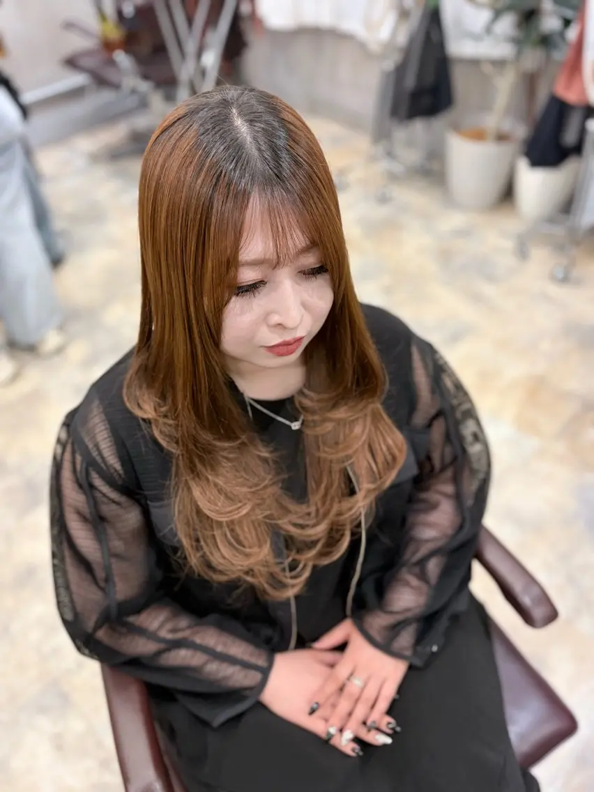 ロング カット 寺下 璃桜のヘアスタイル