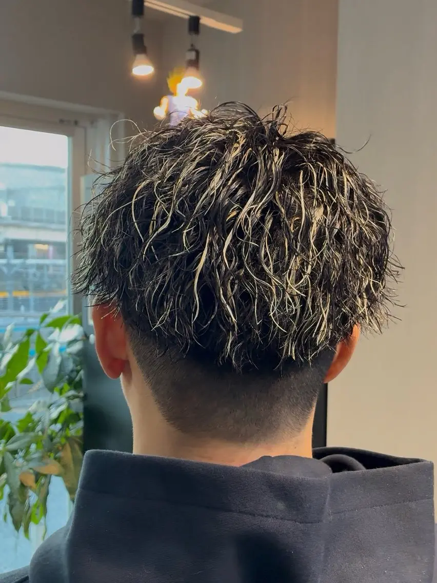 【minimo限定価格😍】メンズカット+ツイストスパイラルパーマの写真