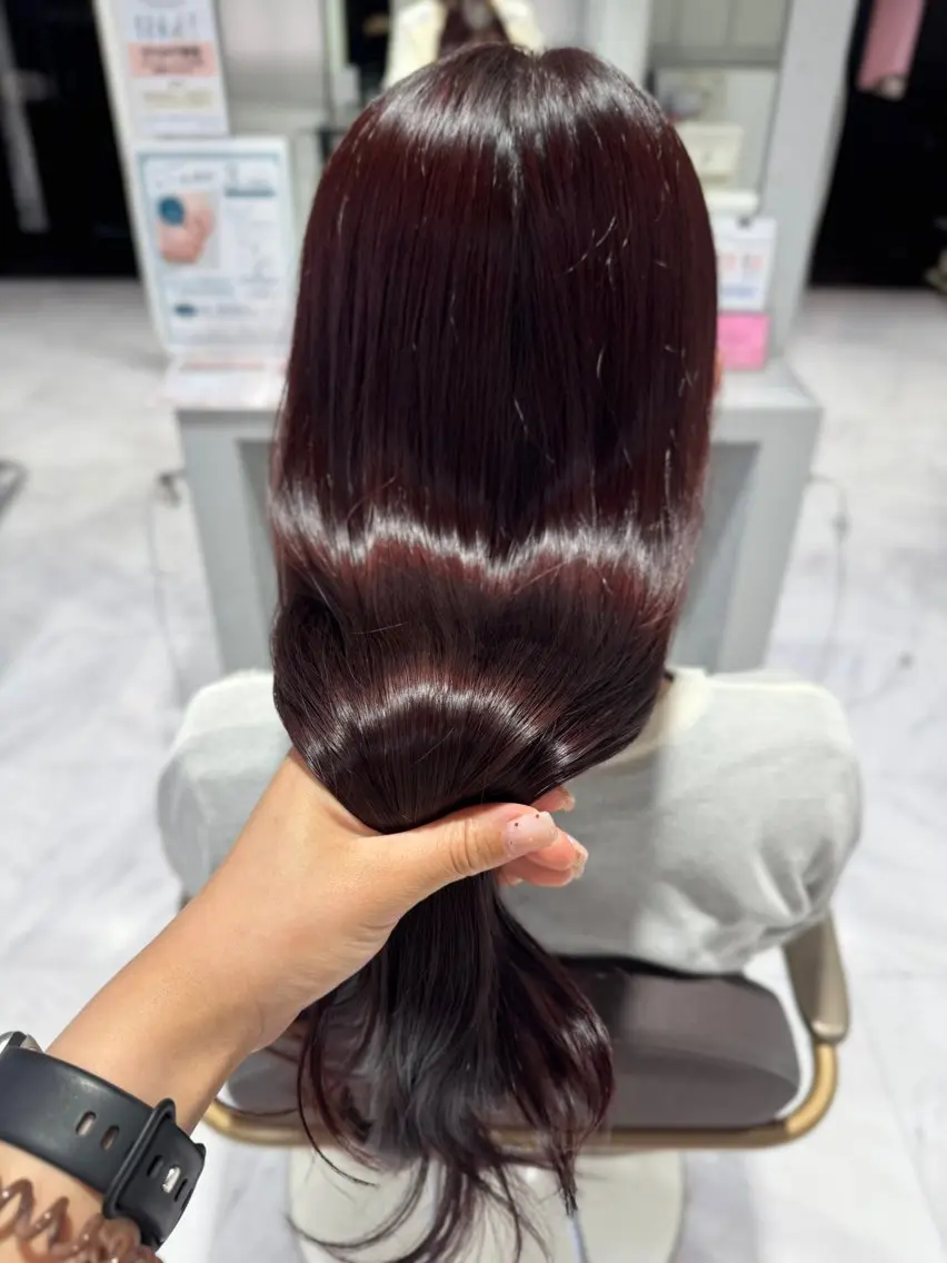 ロング トリートメント カット ヘアカラー トリートメント 小谷野 真優のヘアスタイル