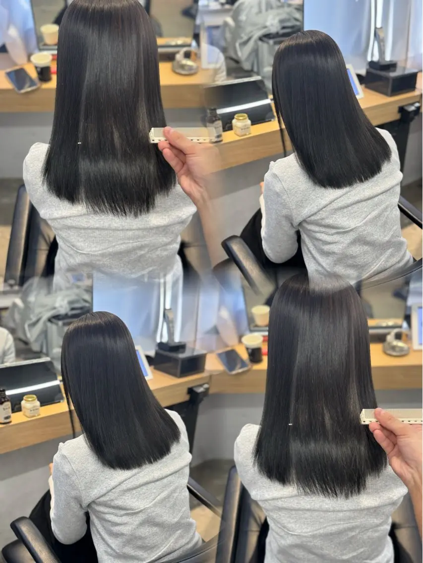 セミロング カット ヘアカラー leo/レディース ショート特化🌸のヘアスタイル