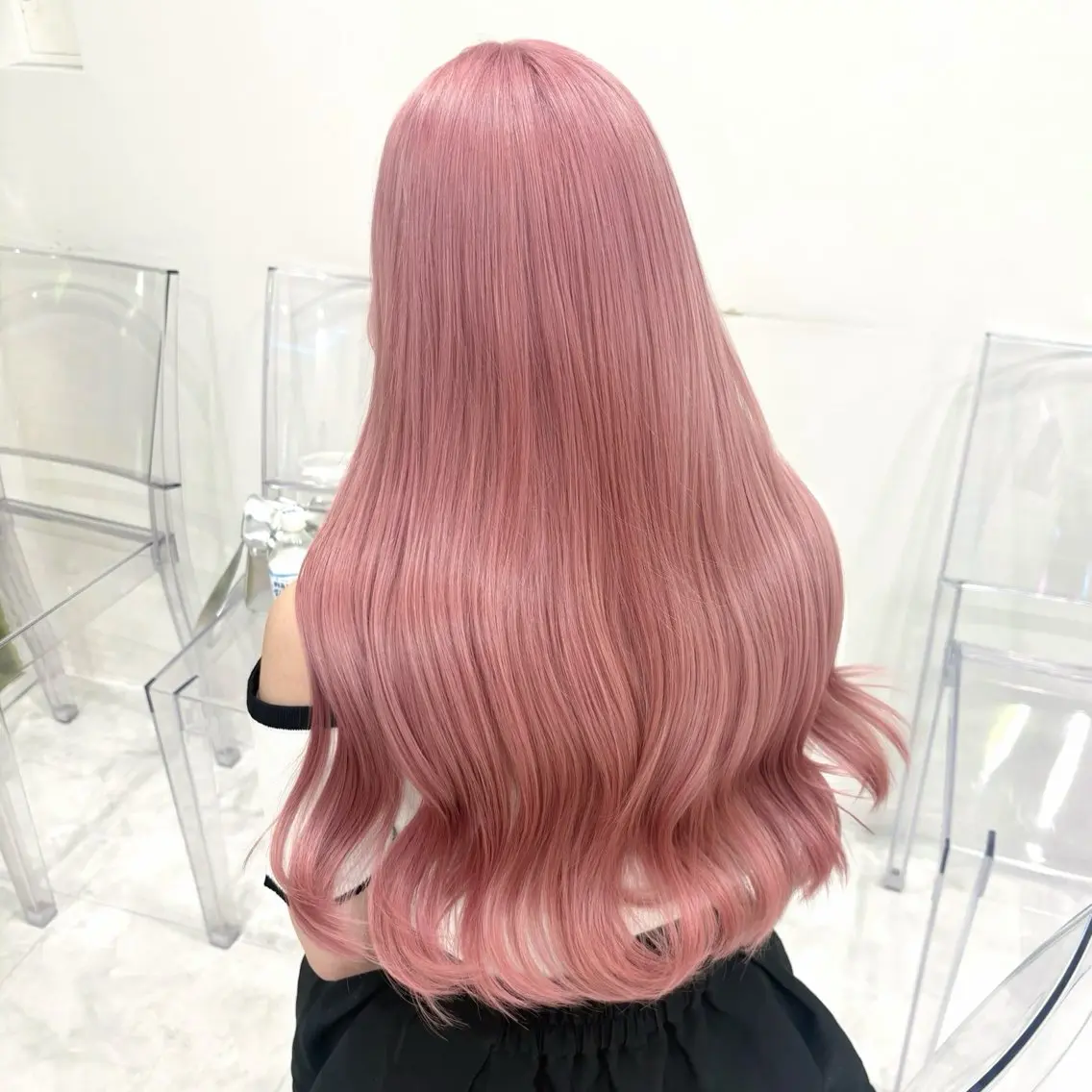 カラー ヘアカラー トリートメント akari🎀🤍 ガーリーstyleのヘアスタイル