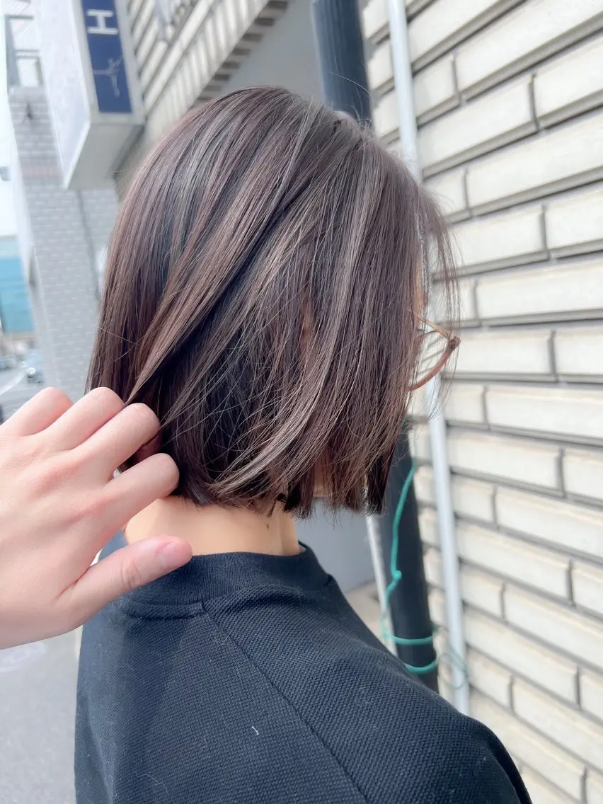 ショート カラー ✨前田 優・2拠点✨ ✨恵比寿・札幌店✨のヘアスタイル