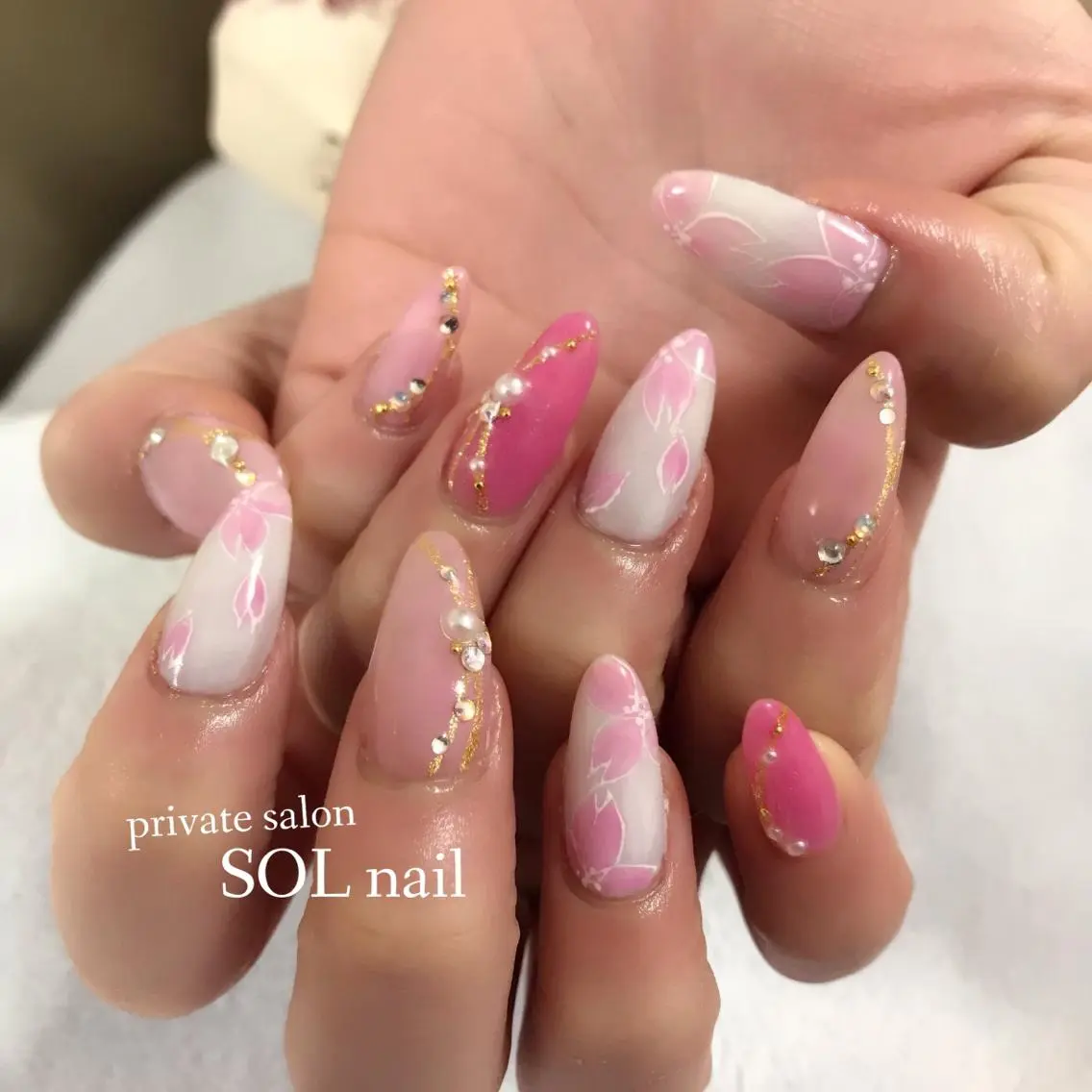 ネイル ハンドネイル SOL NAILのネイルデザイン
