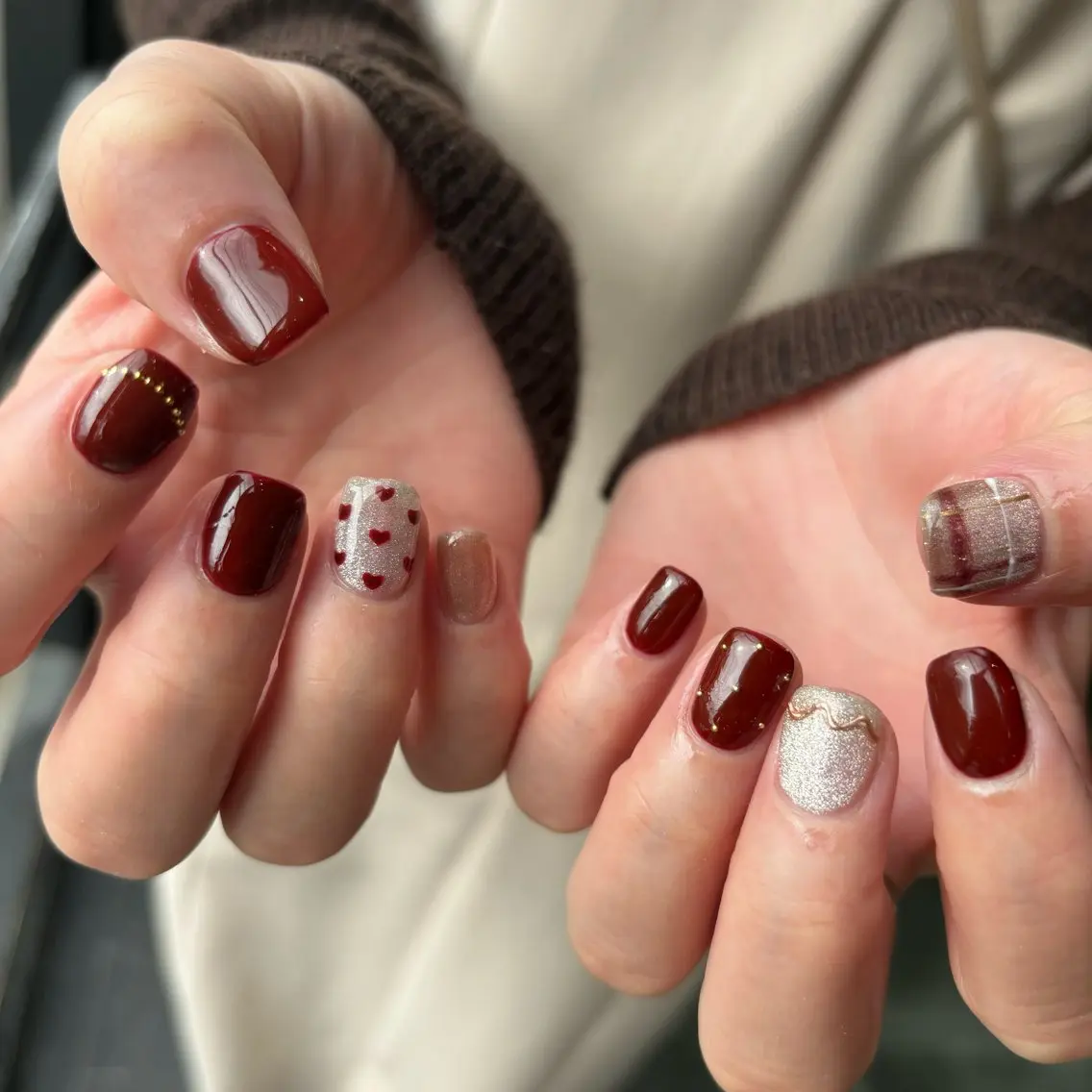 ネイル シンプルネイル SOL　nail イマナカのネイルデザイン
