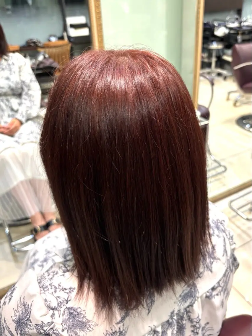 ショート カラー ヘアカラー トリートメント Amelie 艶カラー❄️/ 康太のヘアスタイル