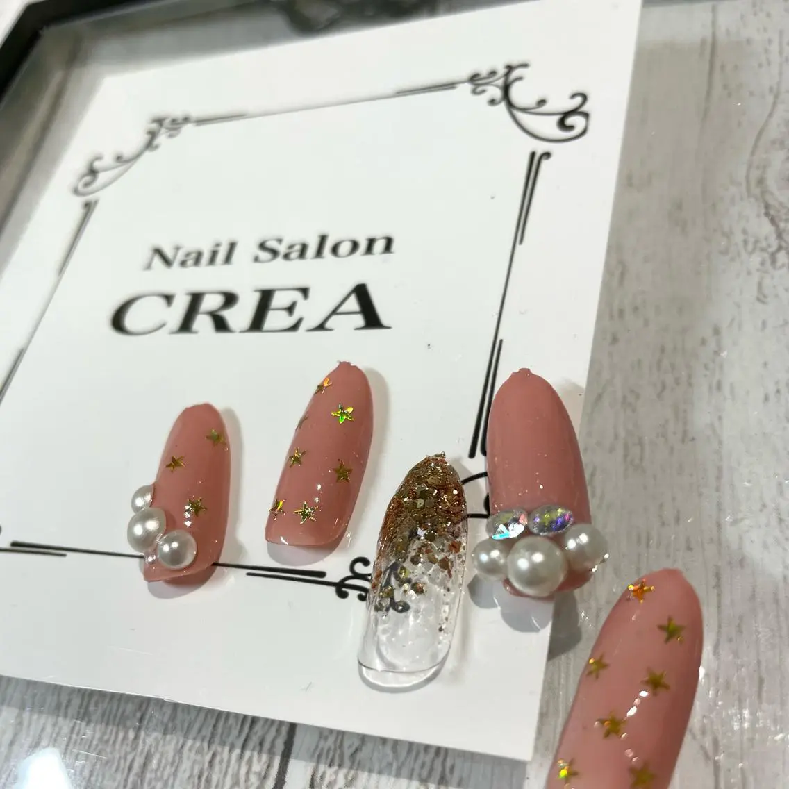 ネイル ジェルネイル NailSalon CREAのネイルデザイン