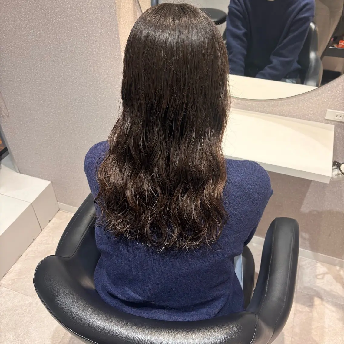 ロング パーマ kasumi/渋谷/ パーマのヘアスタイル