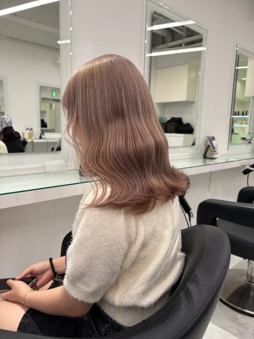 ロング カラー 💖ミルクティー💖 あかり💖のヘアスタイル