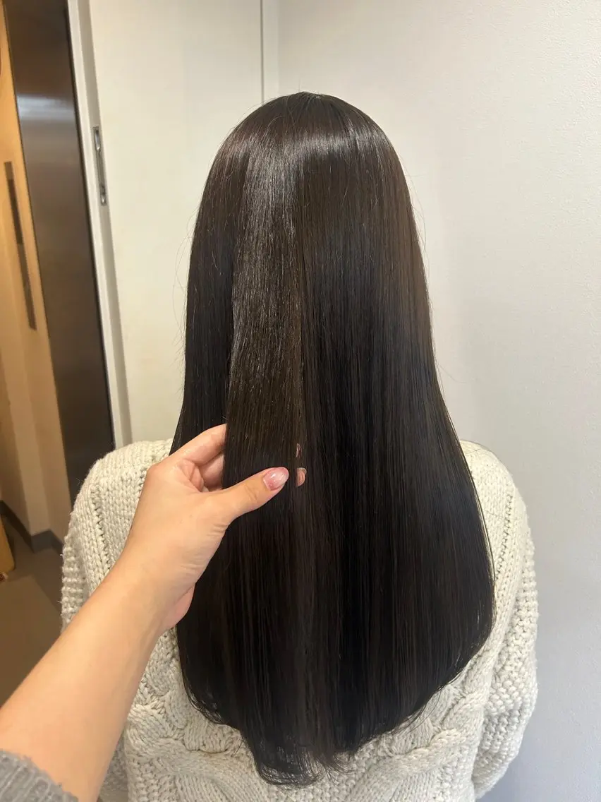カラー UNBIRTHDAY ゆづみのヘアスタイル