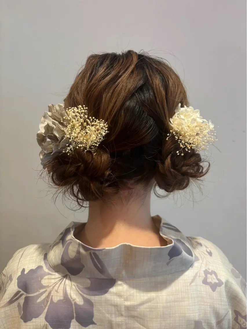 ヘアアレンジ 韓国ヘア🇰🇷 fuminaのヘアスタイル
