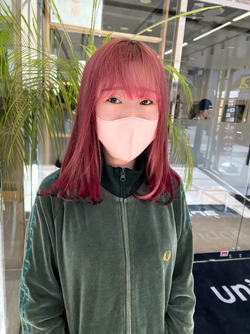 ミディアム カラー ヘアカラー トリートメント 🍀お悩み改善憧れの 美髪　小林風雅のヘアスタイル