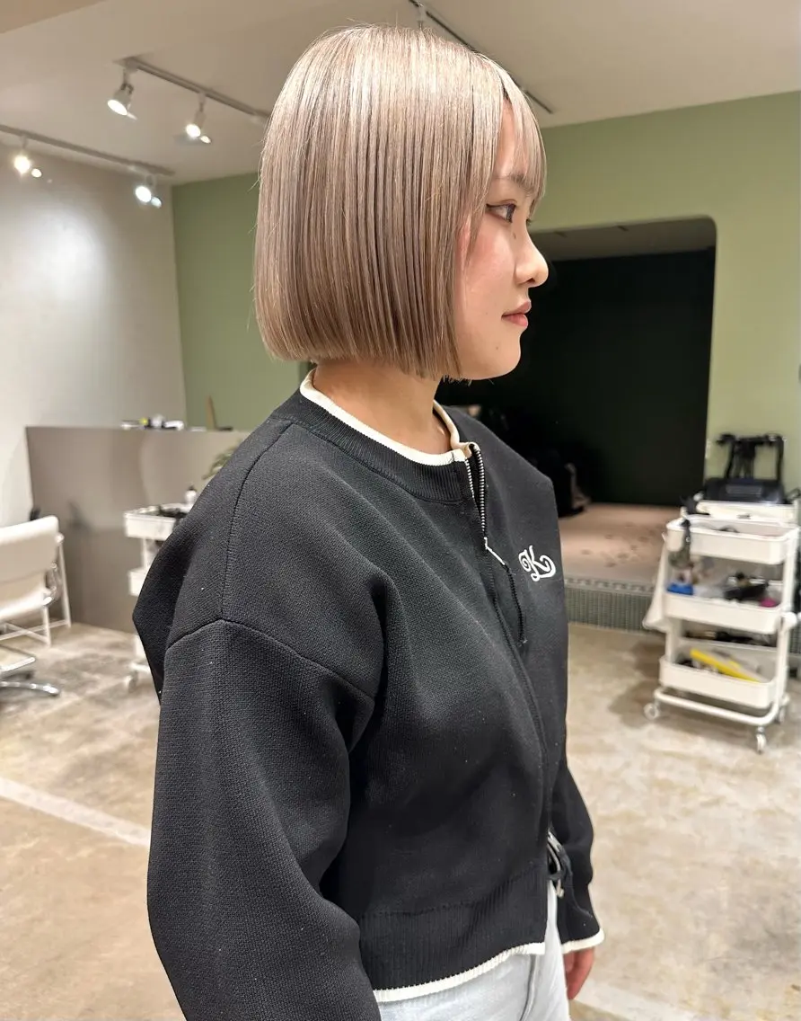 ショート Sabby氏川洸希 パーマのヘアスタイル