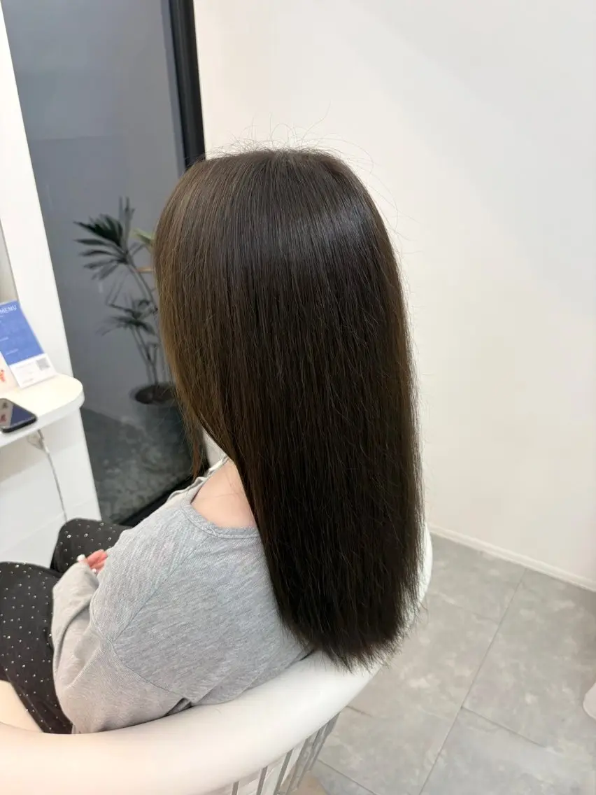 ロング 菅野 結人のヘアスタイル