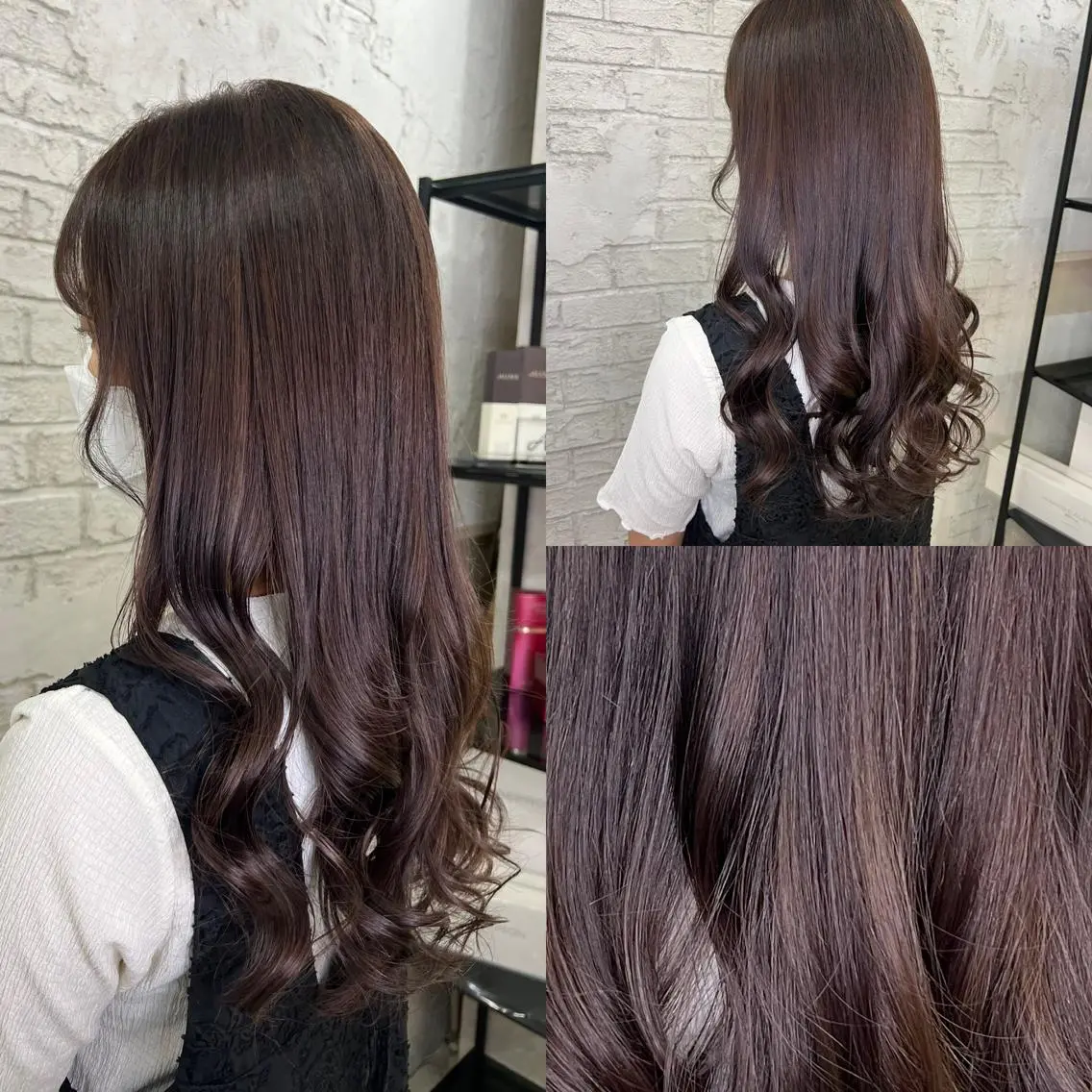 ロング カラー ヘアカラー エクステ＆艶カラー 🎀YURINA🎀のヘアスタイル