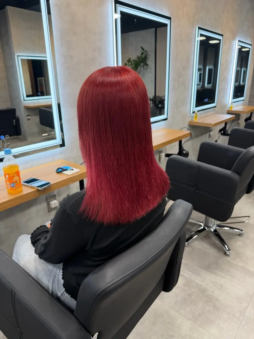 カラー 暖色/透明感カラー 🤍yuzuho🫧のヘアスタイル