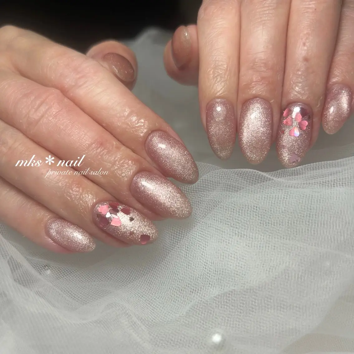 ネイル mks＊nail //  枚方長尾のネイルデザイン