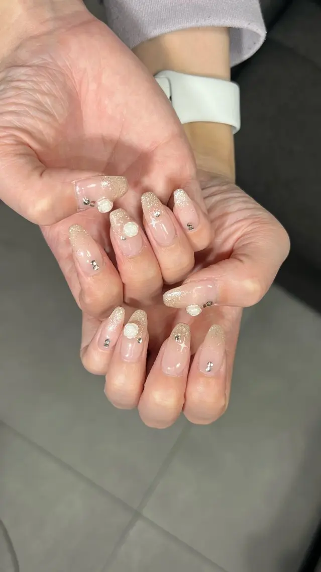 ネイル 韓国ネイル ワンホンネイル ハンドネイル ulysses nailsalonのネイルデザイン