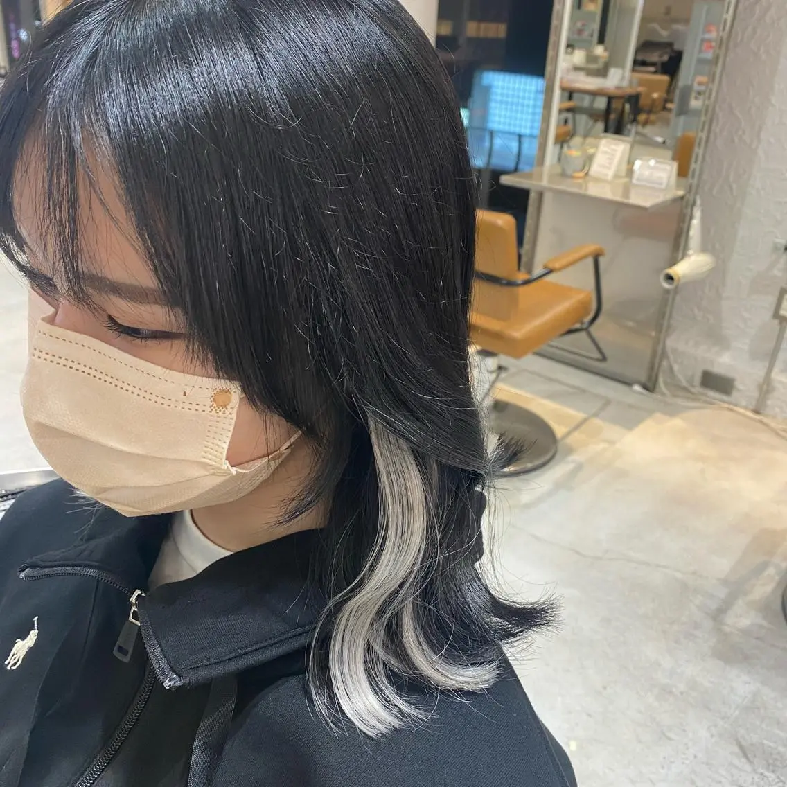 ミディアム 韓国・網紅style 🦋HONOKA🦋のヘアスタイル